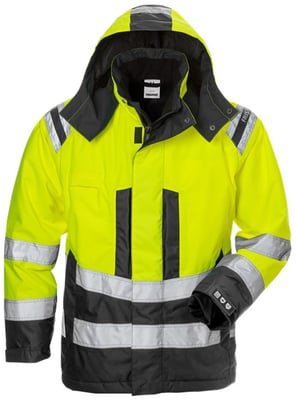 Fristads Airtech vetrarjakki HiViz gul/sv, dömu