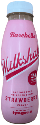 Barebells próteinmjólkurhristingur jarðarber 330 ml