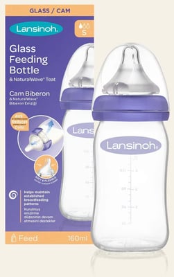 Glerpeli með túttu 160 ml
