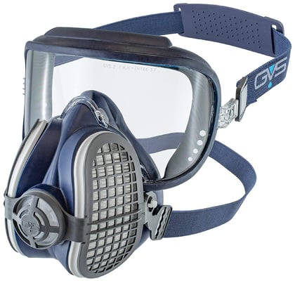 GVS Elipse® hálfgríma með gleraugum og rykfilter M/L