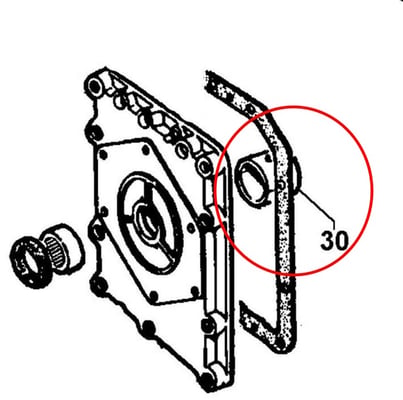 Höfuðlega std. 6LD400  ED0016110180-S