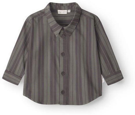 Harald shirt – Olive stripe