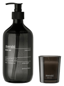 Meraki Deep Valley gjafasett - handsápa og kerti