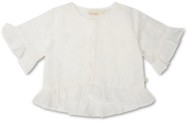 Ibbi blússa – Brilliant white