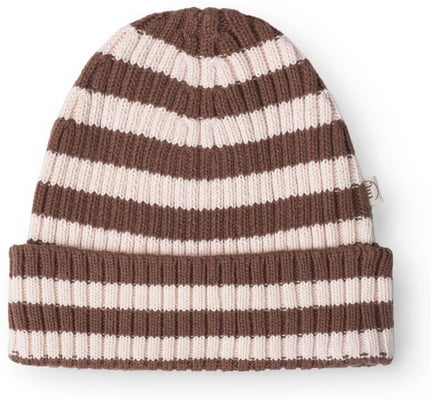 Izzy beanie – Brown stripe