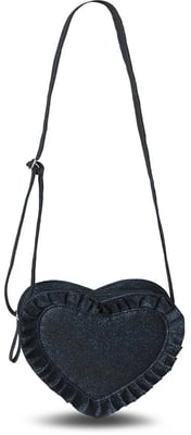 Juliet shoulder bag – Heart blue