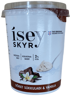 Ísey Skyr Dökkt Súkkulaði & Vanilla 500 g