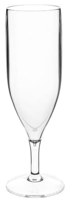 Kampavínsglas úr plasti 17 cl.