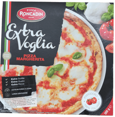 Roncadin Extra Voglia Margherita-pítsa 350 g