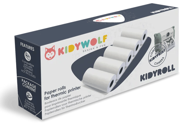 Kidyprint pappaír í myndavél 5 pk