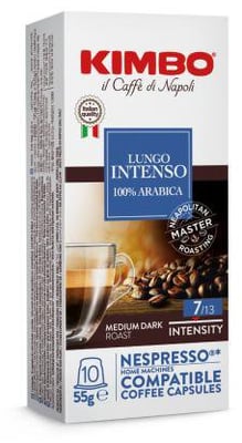 Kimbo Nespresso Lungo kaffi