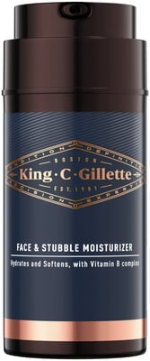 King C Gillette andlits og skeggbrodda rakakrem 100 ml