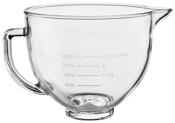 KitchenAid 4,8L Glerskál