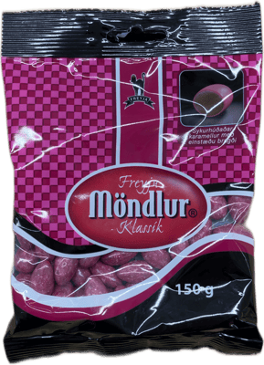 Freyja Möndlur Klassik Sykurhúðaðar Lakkrískaramellur 150 g