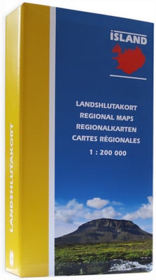 Landshlutakort 1: 200 000 - gjafaaskja / Regional Maps