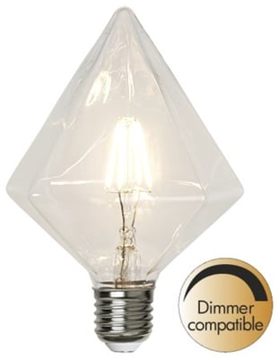 LED Pera E27 3,2W(=30W) 2700K 320lm Dimmer comp.