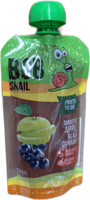 Bob Snail smoothie epli og sólber 120 g