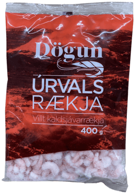 Dögun Úrvals Rækja Villt Kaldsjávarrækja 400 g