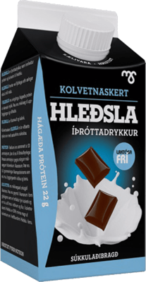 Hleðsla Íþróttadrykkur Súkkulaðibragð Laktósafrítt 330 ml