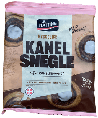Hatting notalegir kanilsnúðar með kanilremonsu 340 g