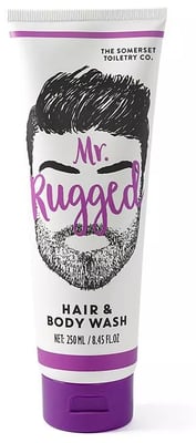 Mr Rugged Hair & Body Wash – Cedarwood and Lemongrass 250ml