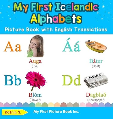 My First Icelandic Alphabets