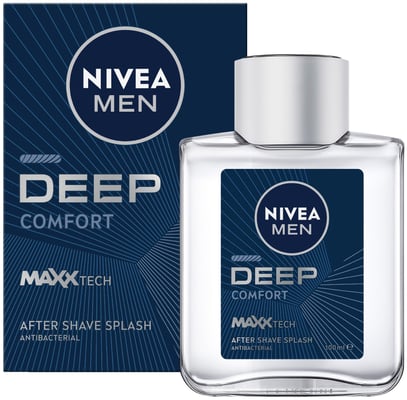 Nivea Men Deep Comfort MAXX Splash eftir rakstur 100 ml