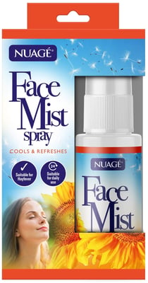 Nuage Andlits sprey gegn frjókorna ofnæmi 15 ml