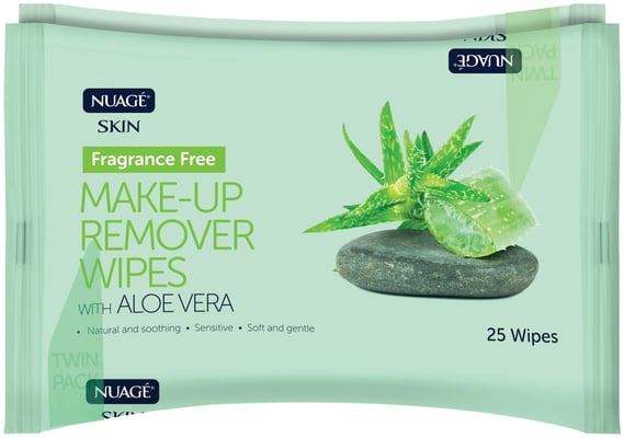 Nuage hreinsiklútar með Aloe Vera 2 x 25 stk