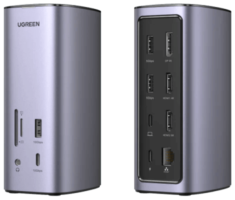 USB-C Multifunction Dock tengikví - 12 tengi