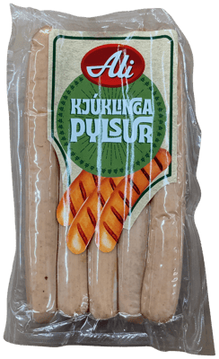 Ali kjúklingapylsur 10 stk. 490 g