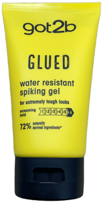 Got2b Glued vatnsþolið hárgel fyrir toppa 150 ml