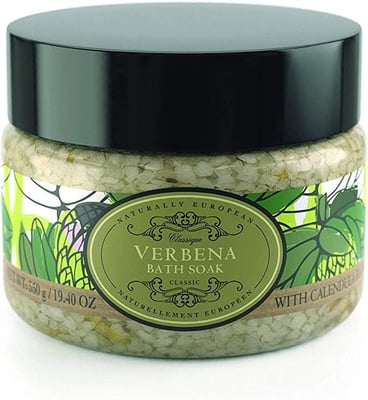 Naturally European Verbena Bath Soak Salts 550 gr