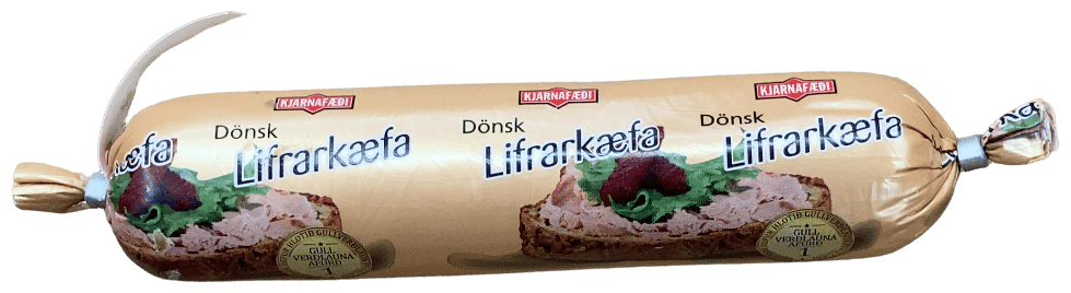 Kjarnafæði Dönsk Lifrarkæfa 190 g