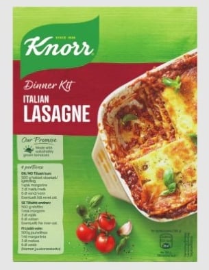 Knorr lasagne 262 g