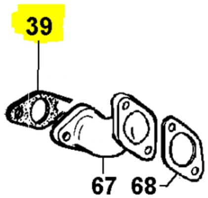 Pústpakkning   ED0045000910-S