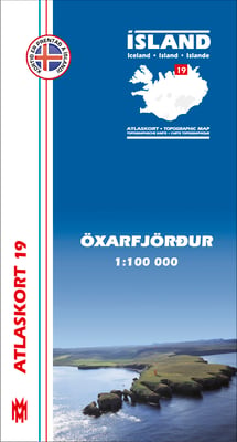 Öxarfjörður 1:100 000 - Atlaskort 19
