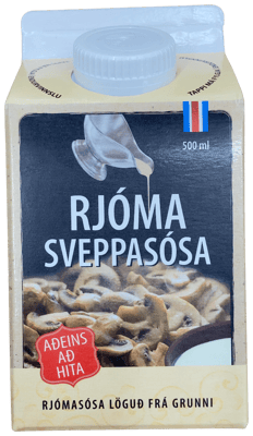 Ferskar kjötvörur Rjóma Sveppasósa 500 ml