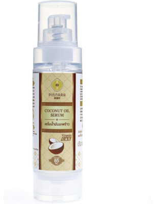 Pinnara kókosolíu serum nuddolía C & E vítamín fyrir andlit frá Tuki Naturals 85ml