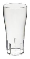 Plast Tulip bjórglas 30 cl.