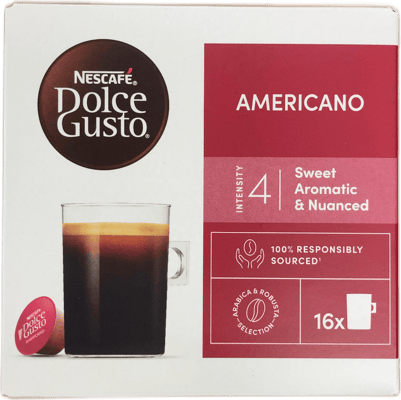 Dolce gusto americano 16 stk.