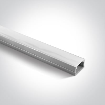 PRÓFÍLL 2 METRAR alumunium +PC opal diffuser