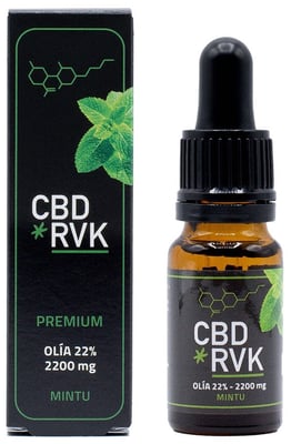 Premium CBD Olía / 24% 2400mg / 10ml / Mintu