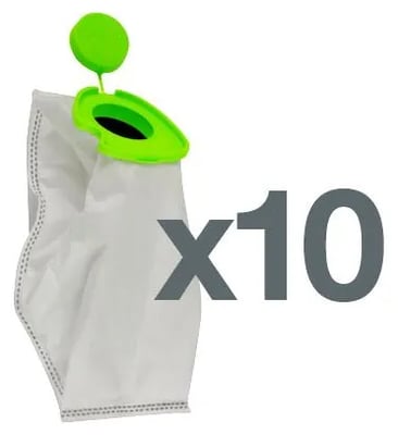 Pro 2/ K9 Kolefnis ryksugupokar 10 stk.