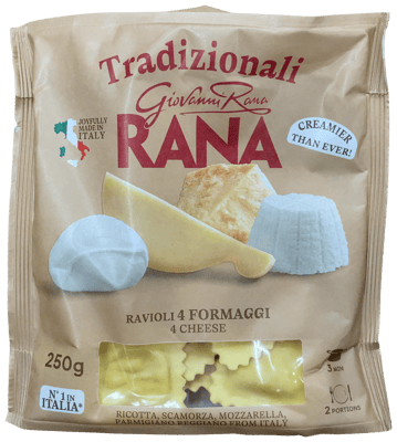Giovanni Rana hefðbundið ravíólí með 4 ostum 250 g