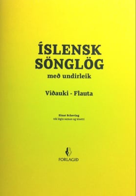 Íslensk sönglög – viðauki, flauta