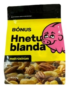 Bónus hnetublanda með rúsínum 400 g