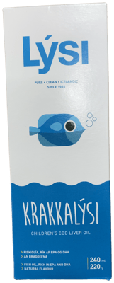 Lýsi Krakkalýsi barnaþorskalýsi 240 ml