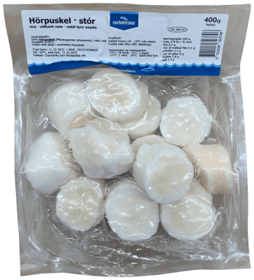 Norðanfiskur Hörpuskel stór 400 g