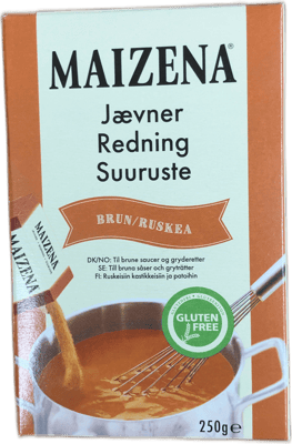 Maizena brúnn sósujafnari 250 g